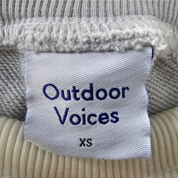 Outdoor Voices Pickup Cotton Joggers Sweatpants Size XS‎ Grey - Picture 6 of 11